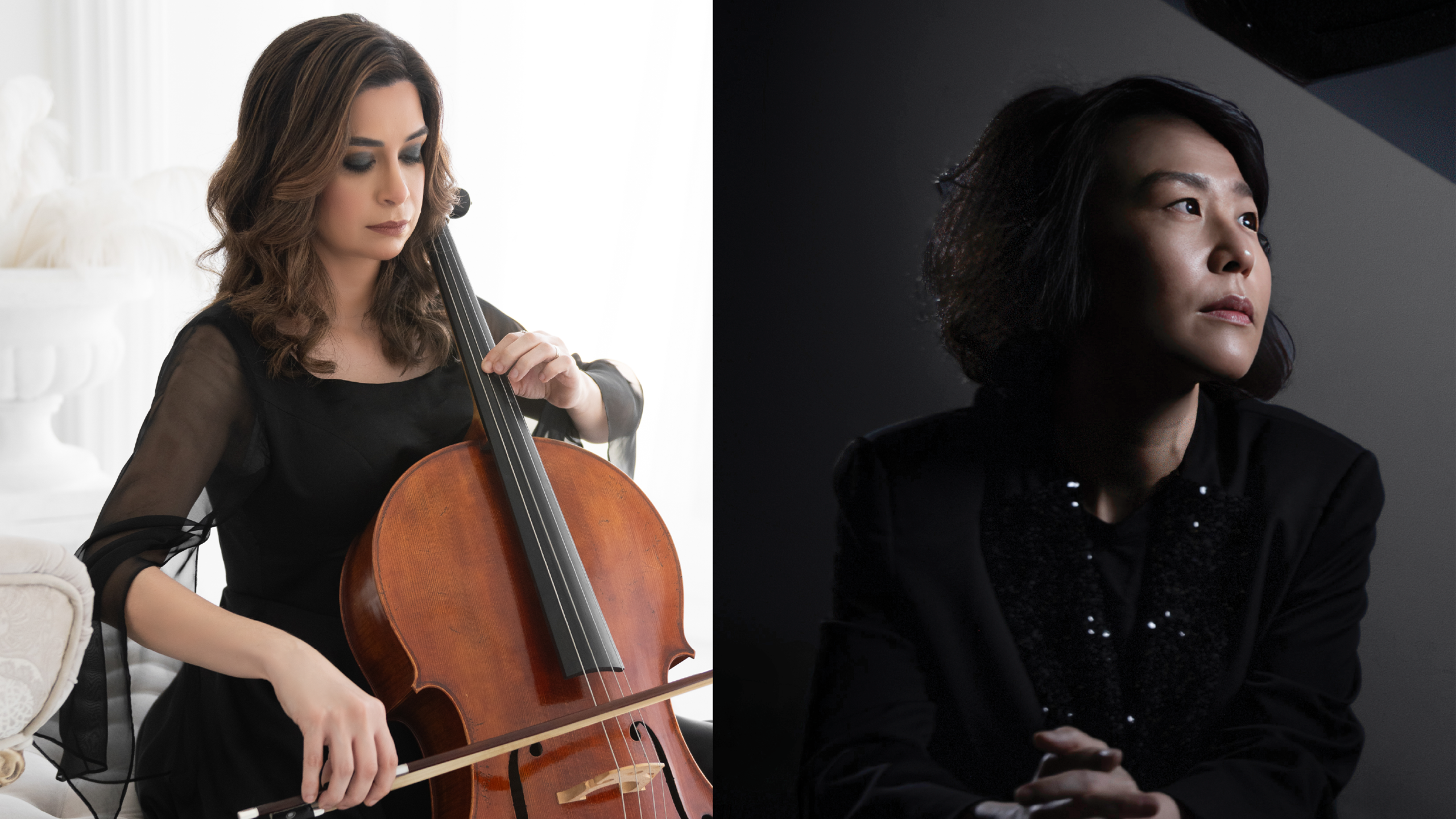 Elham Al Marzooqi and Sooyeon Jun